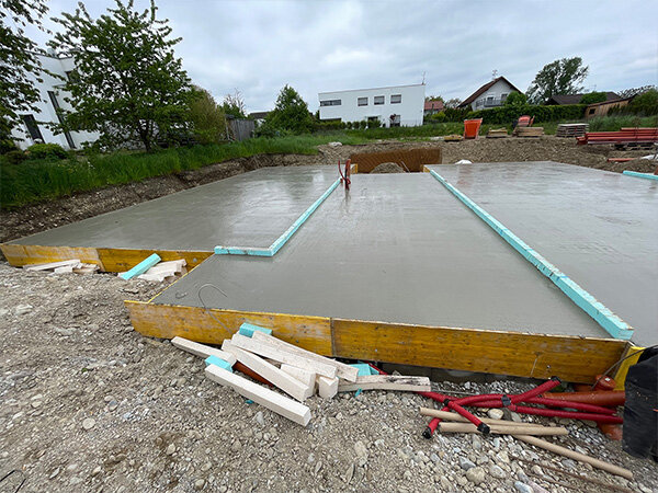 Bodenplatten von der Power Immobilien Bau GmbH